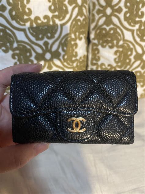 chanel key holder 2019|chanel zipped card holder.